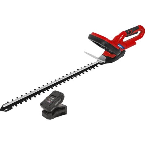 Sealey SV20 Series 52cm Cordless Hedge Trimmer 20V 2Ah with Battery & Charger CHT20VCOMBO2