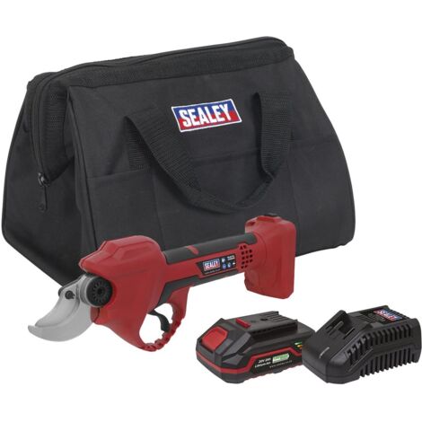 Sealey SV20 Series Brushless Cordless Pruning Shears Kit 20V 2Ah CP20VPSKIT1