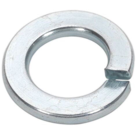 Sealey SWM10 Zinc Plated Spring Washer M10, DIN 127B - Pack of 50