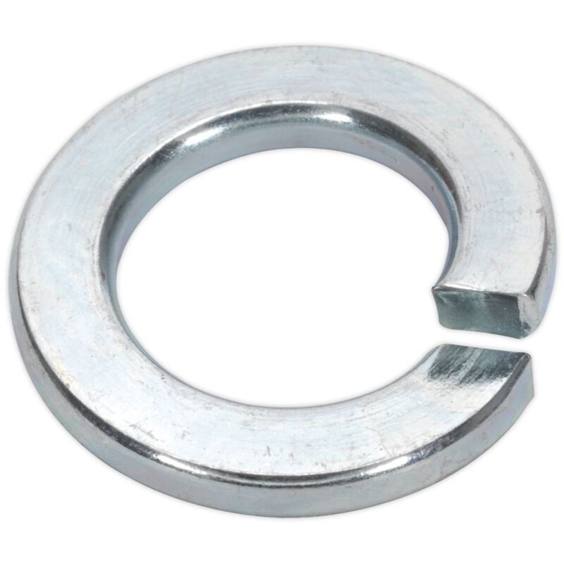 Sealey - SWM14 Zinc Plated Spring Washer M14, din 127B - Pack of 50