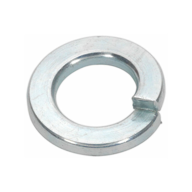 Sealey - SWM8 Spring Washer M8 Zinc DIN 127B Pack of 100