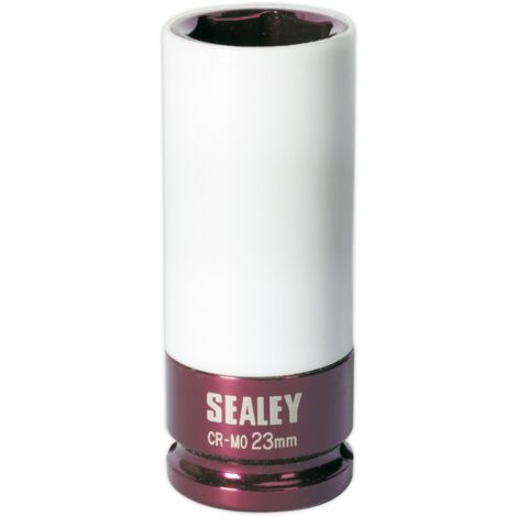 Sealey SX03023 Alloy Wheel Impact Socket 1/2""Sq Drive 23mm
