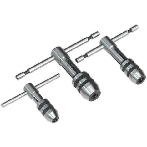 Sealey T-Handle Tap Wrench Set 3pc AK9799