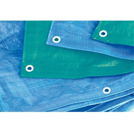 Sealey Tarpaulin 1.73 x 2.31m - Green TARP68G