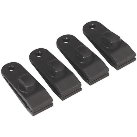 Sealey Tarpaulin Clip Pack of 4 TARP4