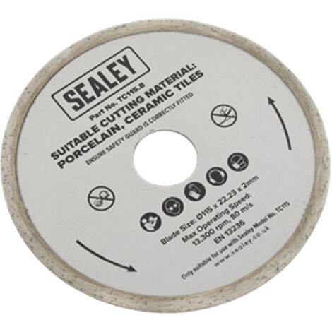 Sealey TC115.B Blade Ø115 (Bore Ø22.23mm)