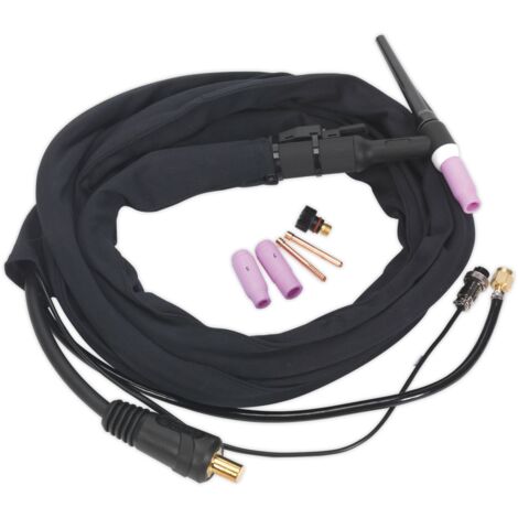 Sealey TIG12S TIG Inverter Welding Torch with Push-Button 25mm