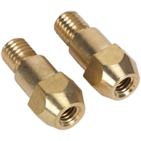 Sealey Tip Adaptor 6mm TB36 - Pack of 2 MIG925