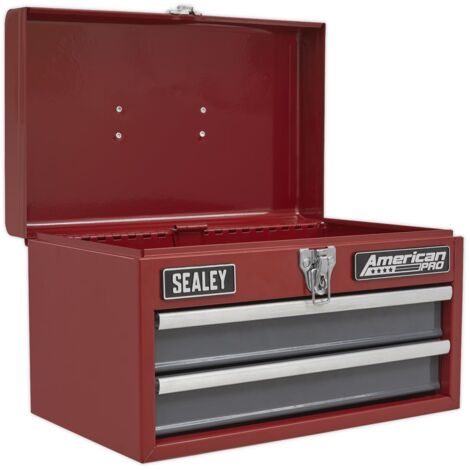 Sealey Toolbox 2 Drawer with Ball-Bearing Slides AP2602BB