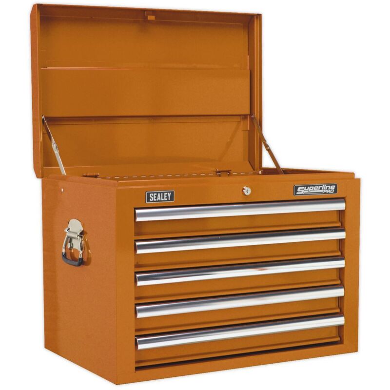 Sealey - AP26059TO Superline pro Topchest 5 Drawer - Orange