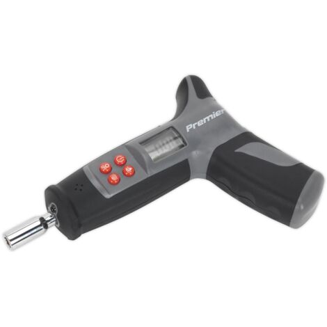 Sealey Torque Screwdriver Digital 0-20Nm 1/4""Hex LCD Read Out Audible STS104