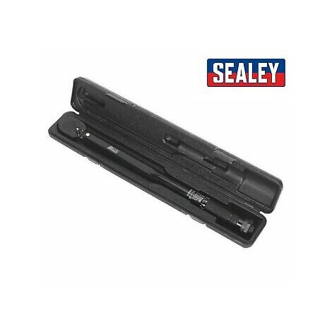 SEALEY TORQUE WRENCH 1/2"" DRIVE MICROMETER CALIBRATED RATCHET 20-150lbft AK624B
