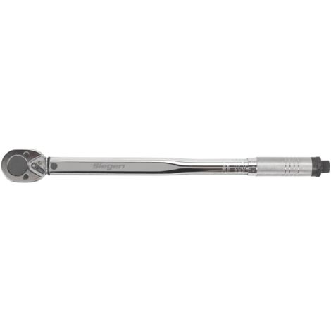 Sealey Torque Wrench 1/2""Sq Drive 42 to 210Nm 31 to 155lb.ft Flip Reverse S0456