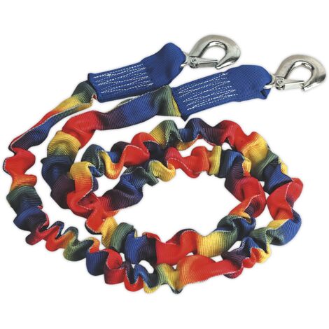 Sealey Tow Rope 3000kg Rolling Load Capacity TH3002