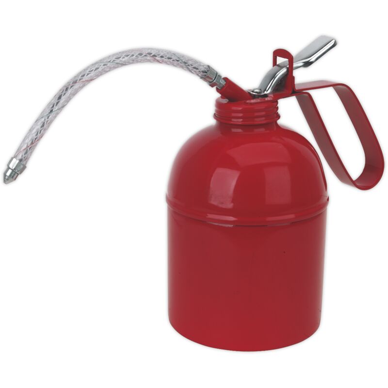 Sealey - TP1000 Metal Oil Can with Flexible Spout 1000ml