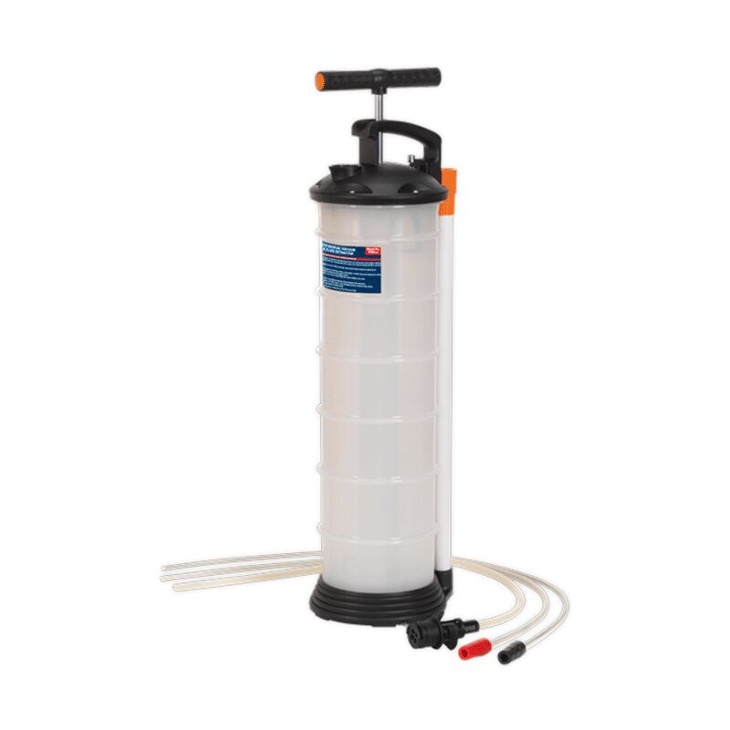 TP69 6.5L Manual Vacuum Oil & Fluid Extractor - Sealey