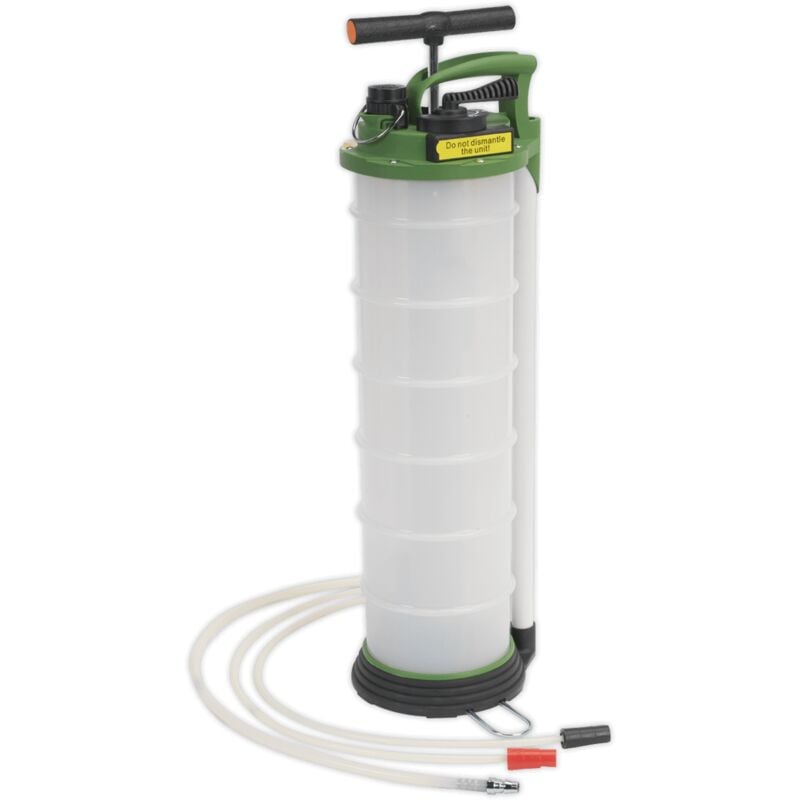 TP6905 Vacuum Oil & Fluid Extractor & Discharge 6L - Sealey