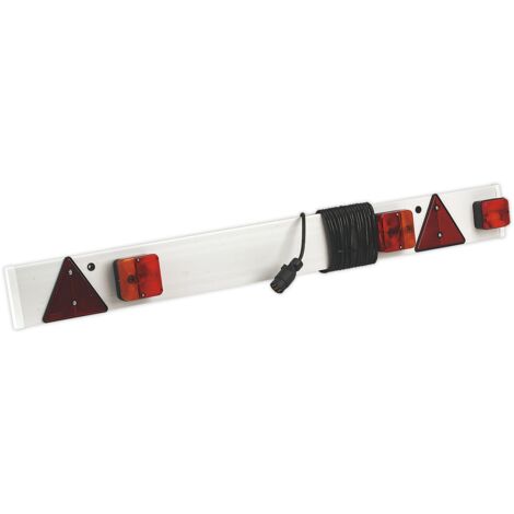 Sealey Trailer Board 4ft 6"" with Fog Light & 6m Cable 12V TB46/6