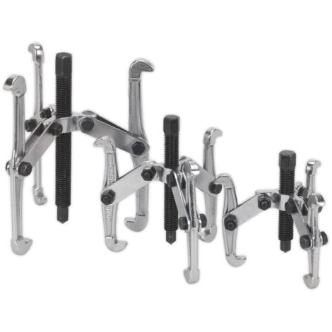 Sealey Triple Leg Gear Reversible Puller Set 3pc VS77