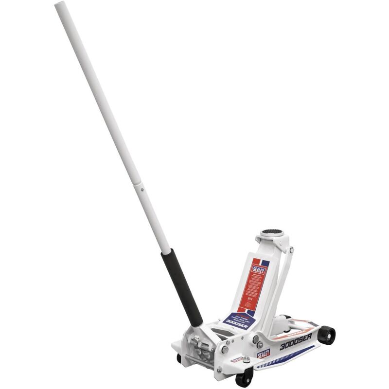 Sealey - 3000SER Low Profile Trolley Jack with Rocket Lift 3 Tonne