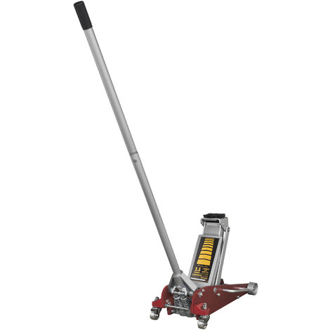 Sealey Trolley Jack 2.5 Tonne Aluminium/Steel Rocket Lift RJAS2500