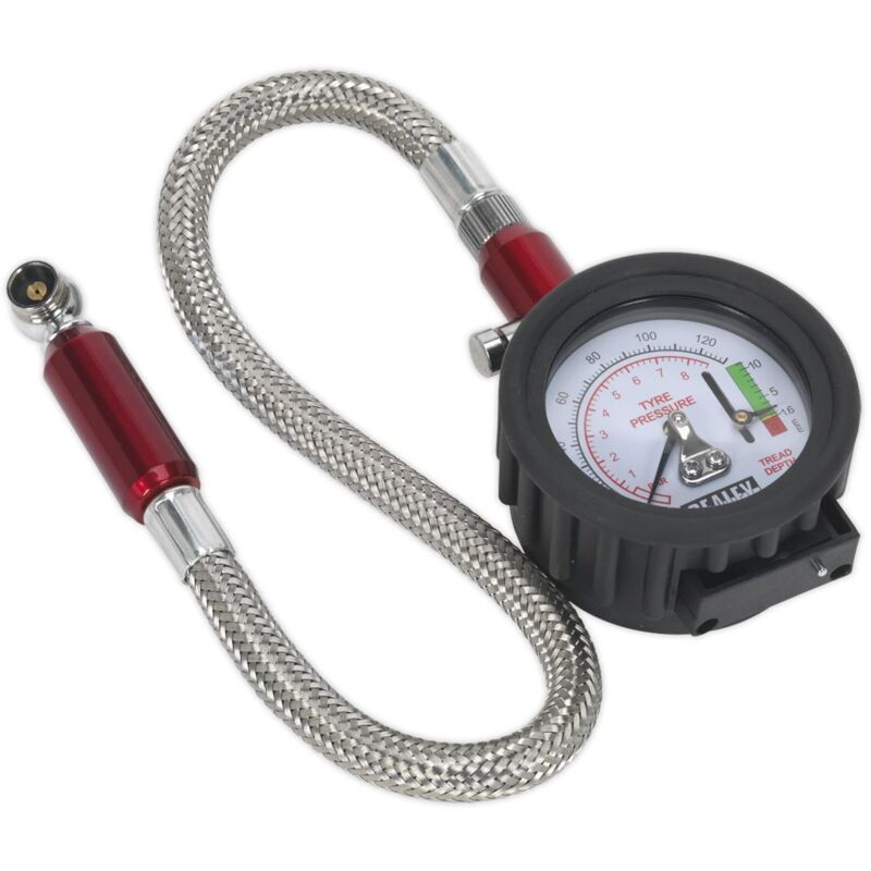 Image of Sealey - TSTPDG02 Tyre Pressure Gauge&hellip;