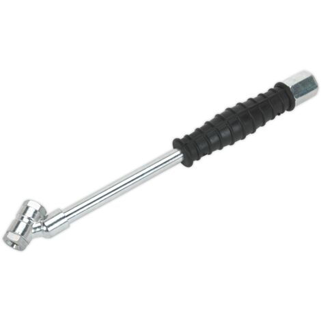 Sealey Twin Push-On Open Connector for Tyre Inflators 1/4""BSP Fitting SA37/C/O