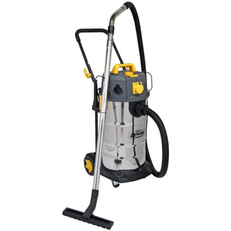 Sealey Vacuum Cleaner Industrial Dust-free Wet/Dry 38L 1100W/110V Stainless Stee