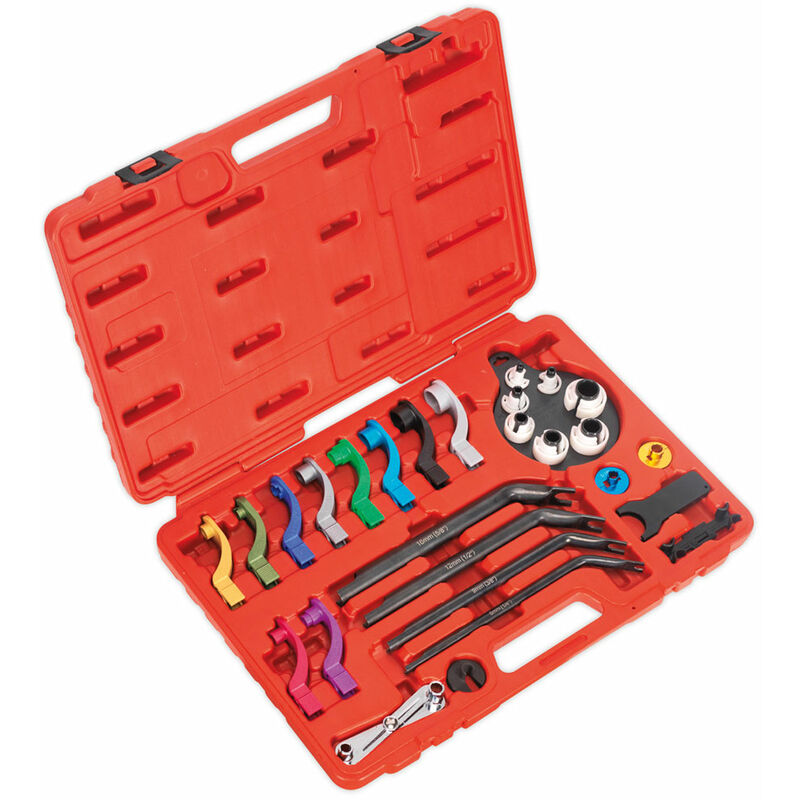 VS0557 Fuel & Air Conditioning Disconnection Tool Set 27pc - Sealey