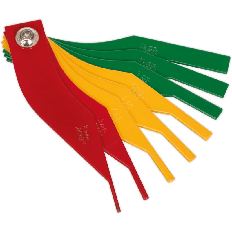 VS059 Brake Pad Thickness Gauge 8pc - Sealey