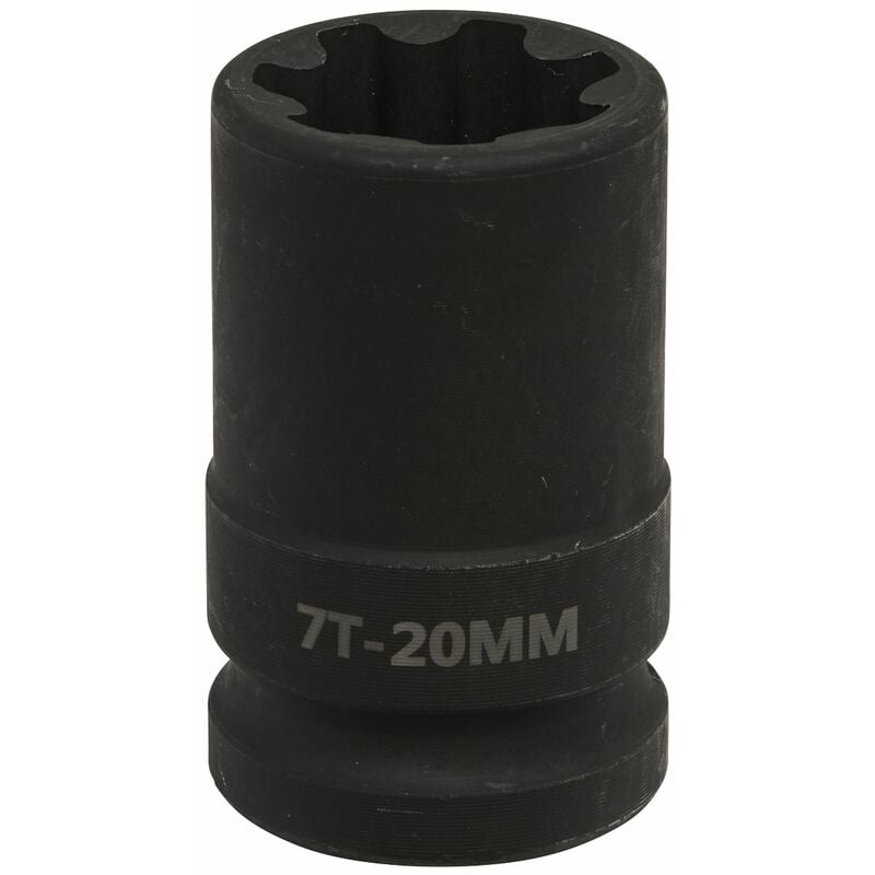 Brake Caliper Socket 1/2''Sq Drive 20mm 7-Point VS0986 - Sealey