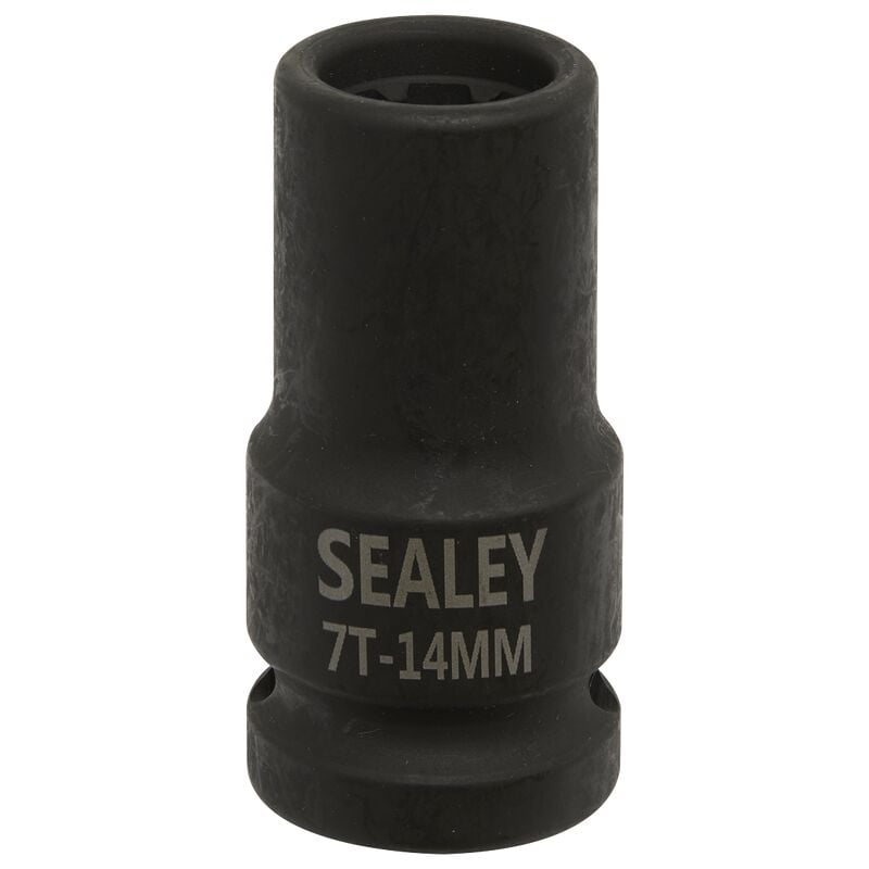 Brake Caliper Socket 1/2' Sq Drive 14mm 7-Point - Sealey