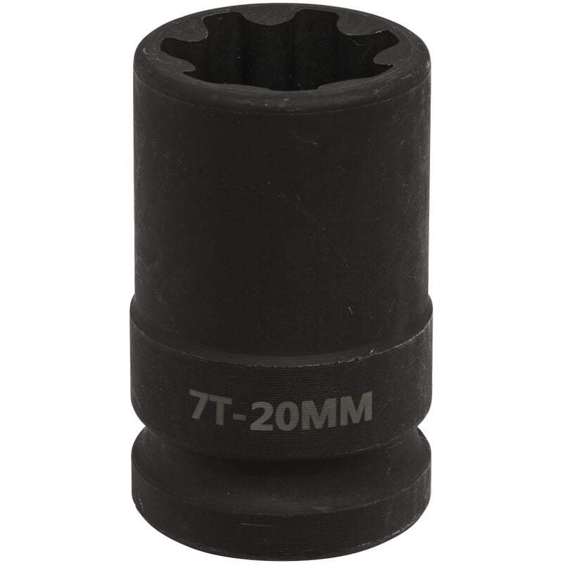 Sealey - Brake Caliper Socket 1/2' Sq Drive 20mm 7-Point