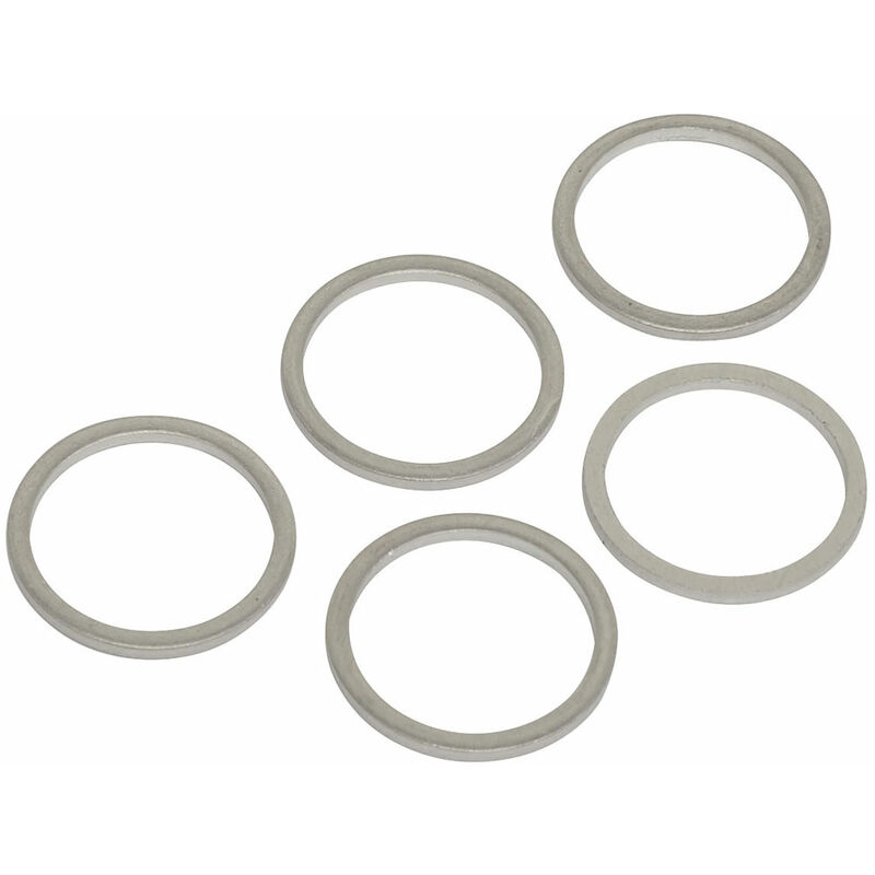 Sealey VS17SPW Sump Plug Washer M17 - Pack of 5