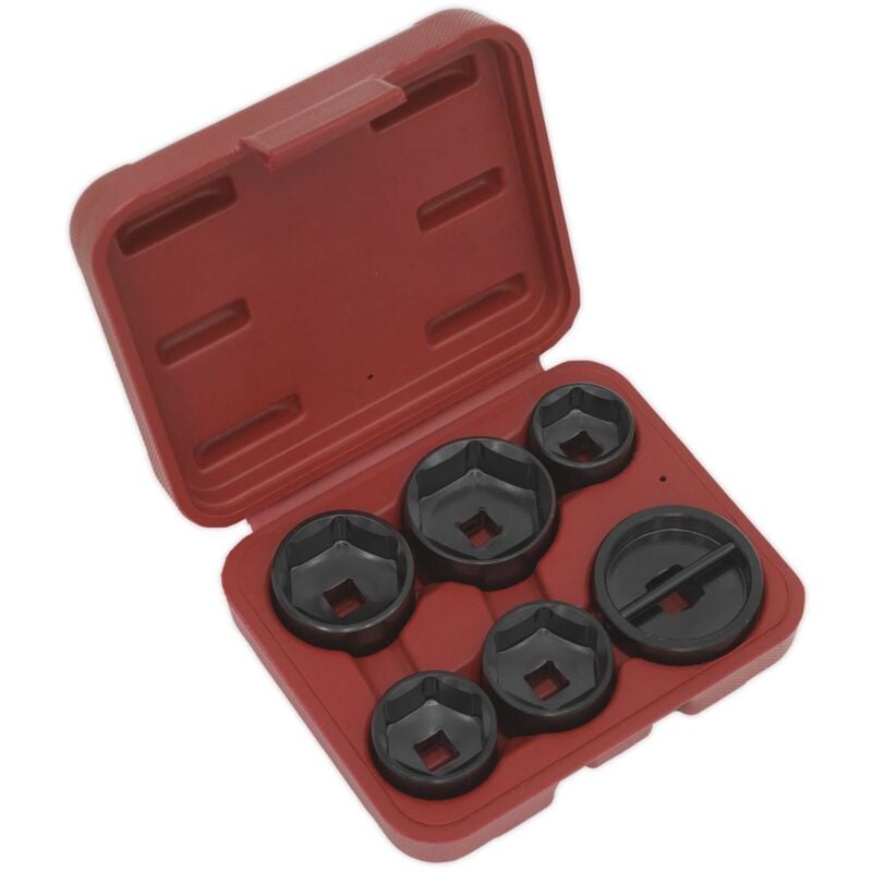 Oil Filter Cap Wrench Set 6pc VS7103 - Sealey