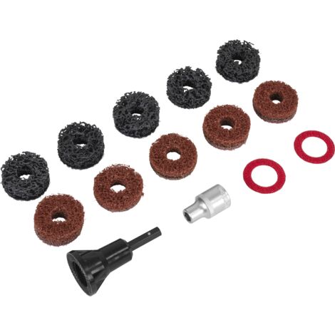 Sealey VS8002 Stud Hub Cleaner 14pc