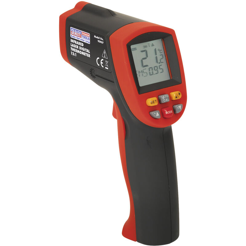 Sealey - Infrared Laser Digital Thermometer 12:1 VS907