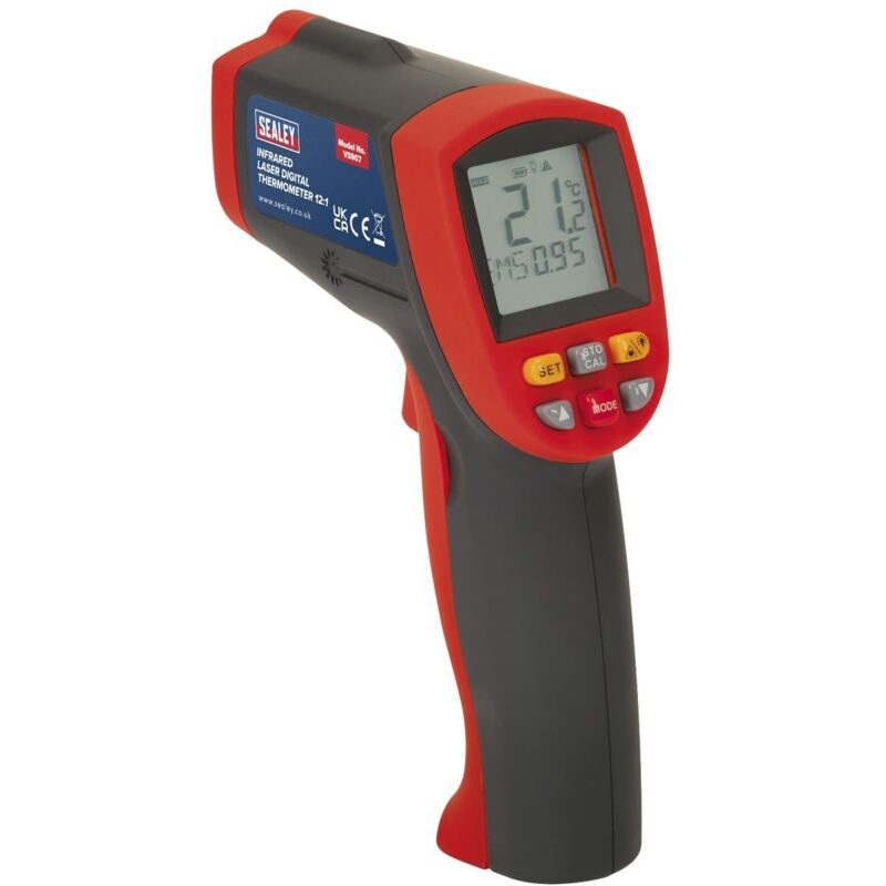Sealey - VS907 Infrared Laser Digital Thermometer 12:1