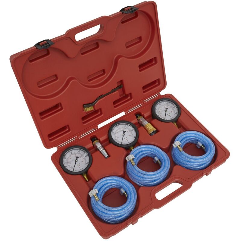 Sealey Air Brake Test Gauge Set for Commercial Vehicles VS932