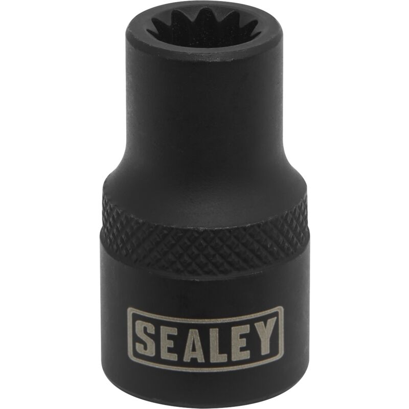 VSE0490 Brake Caliper Socket 3/8'Sq Drive 8mm 11-Point - Sealey