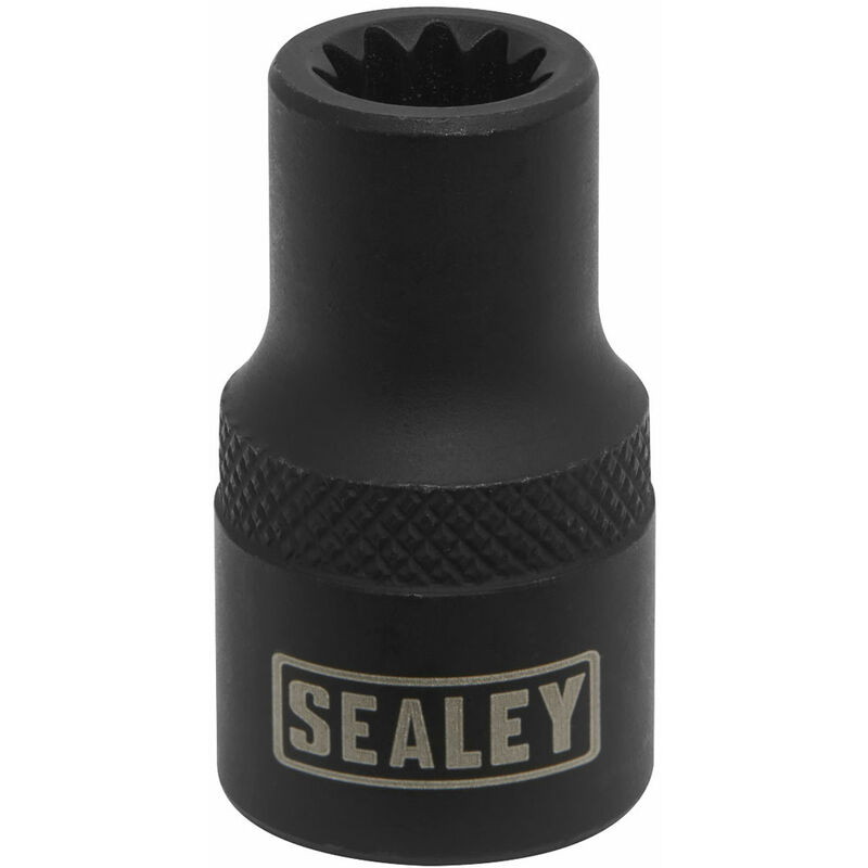 VSE0490 Brake Caliper Socket, 3/8'Sq Drive 8mm 11-Point Profile - Sealey