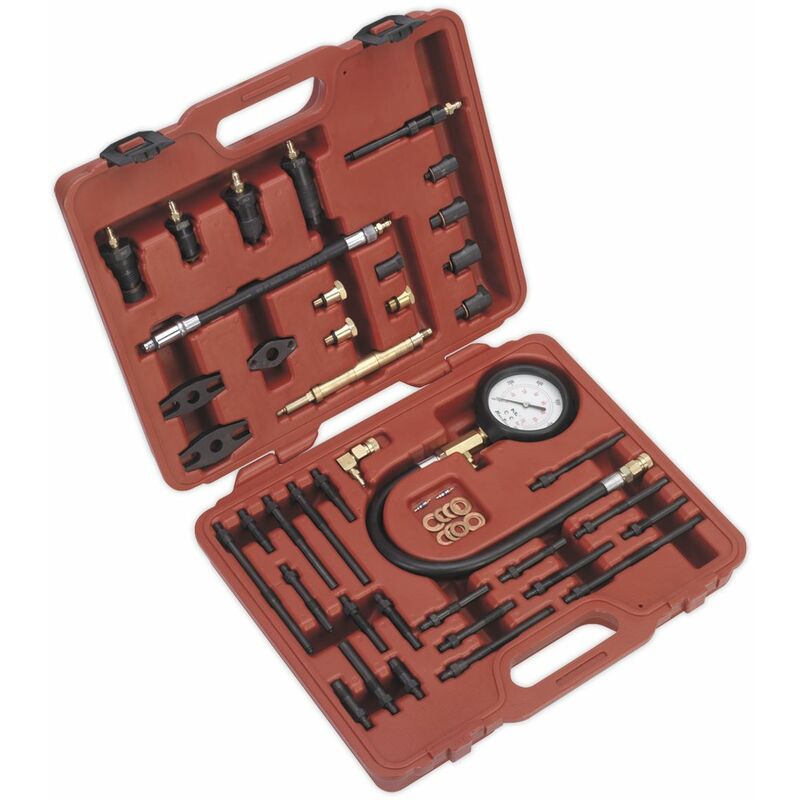 Sealey - Petrol & Diesel - Master Compression Test Kit VSE3155