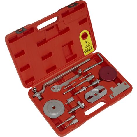 Sealey VSE5036 Diesel Engine Timing Tool Kit for Fiat, Ford, Iveco, PSA - 2.2D, 2.3D, 3.0D - Belt/Chain Drive
