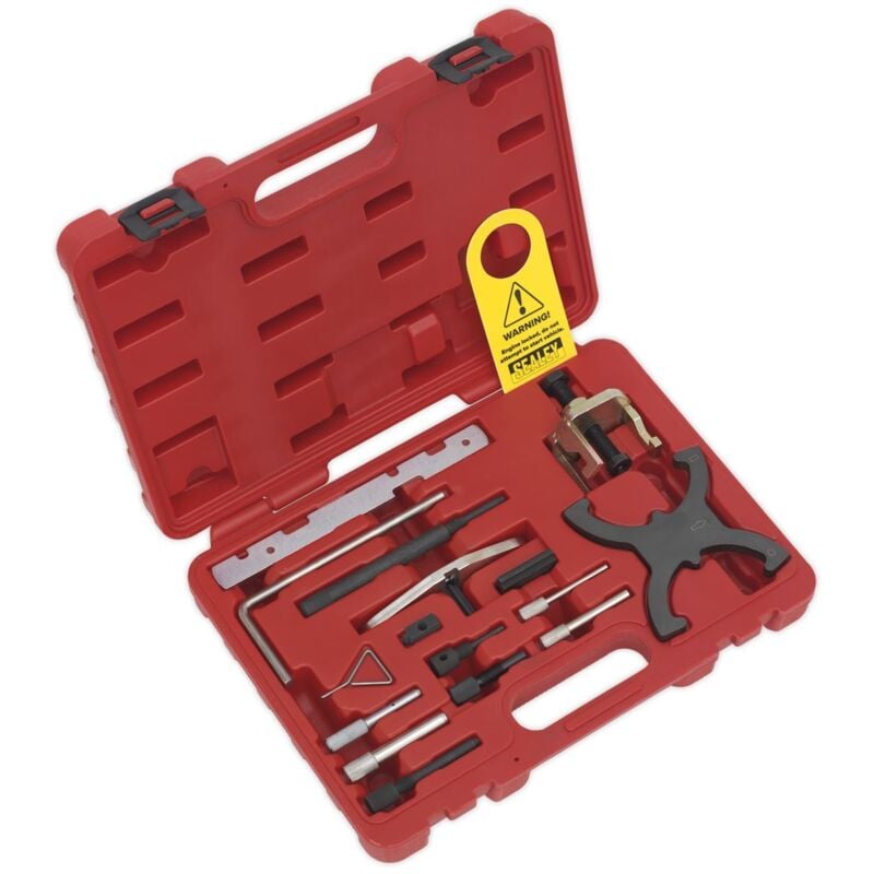 Diesel/Petrol Engine Timing Tool Combination Kit - for Ford, psa - Belt/Chain Drive VSE5042A - Sealey