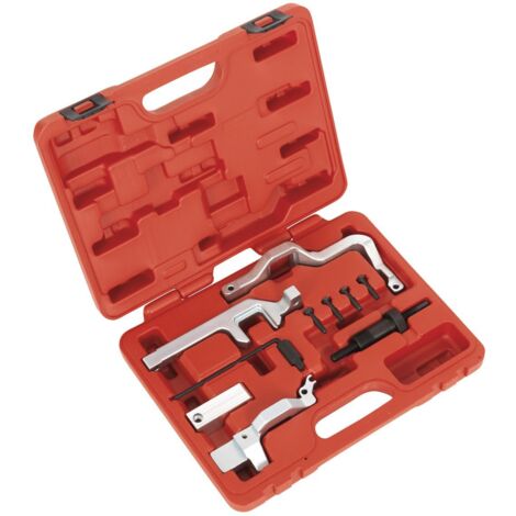 Sealey VSE6131 Petrol Engine Timing Tool Kit - for BMW Mini, Citroen, Peugeot - Chain Drive
