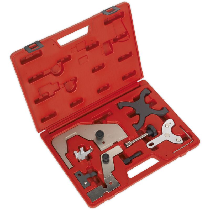 VSE6160 Petrol Engine Timing Tool Kit - for Ford, Volvo, Mazda 1.5, 1.6, 2.0 - Belt/Chain Drive - Sealey