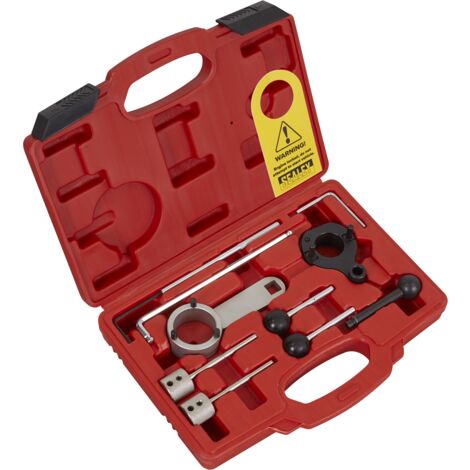 Sealey VSE6281 Diesel Engine Timing Tool Kit for VAG 1.4D/1.6D/2.0D Belt Drive