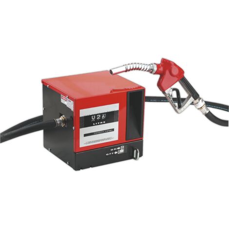 Sealey Wall Mounting Diesel/Fluid Transfer System with Meter 56L/min 230V TP955