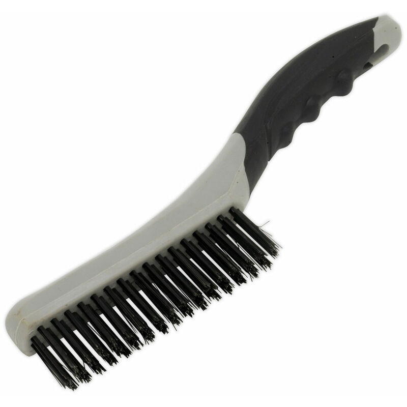 Sealey - WB102 Wire Brush with Steel Fill