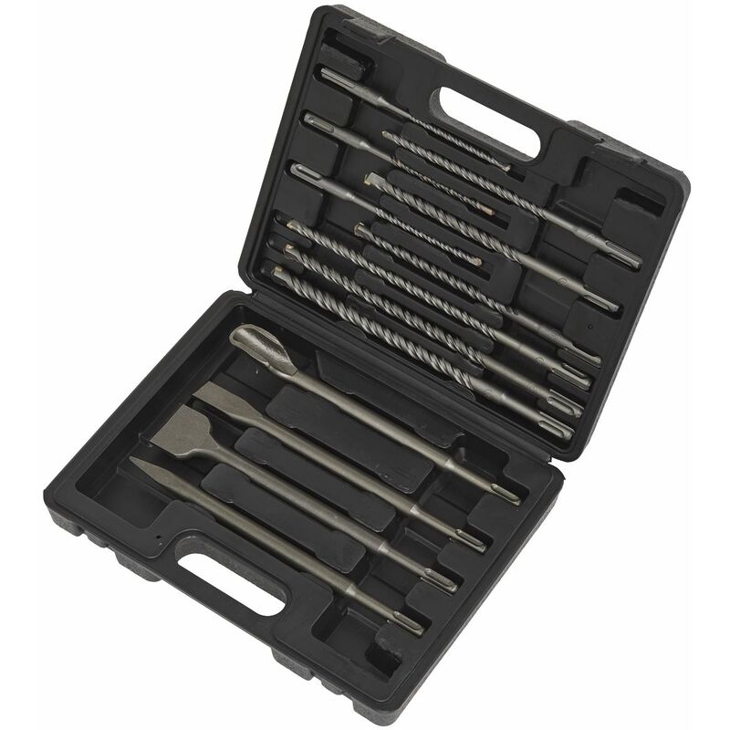 Sds Plus Drill Bit & Chisel Set 13pc wdcs - Sealey